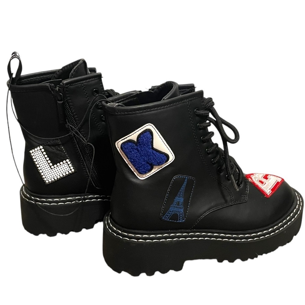 Karl Lagerfeld Paris Dixie Boots NWOT - Picture 3 of 5